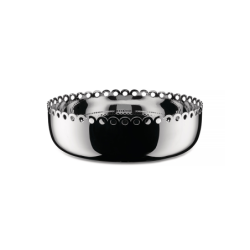 Cesta Redonda 21cm Plateado - Edges