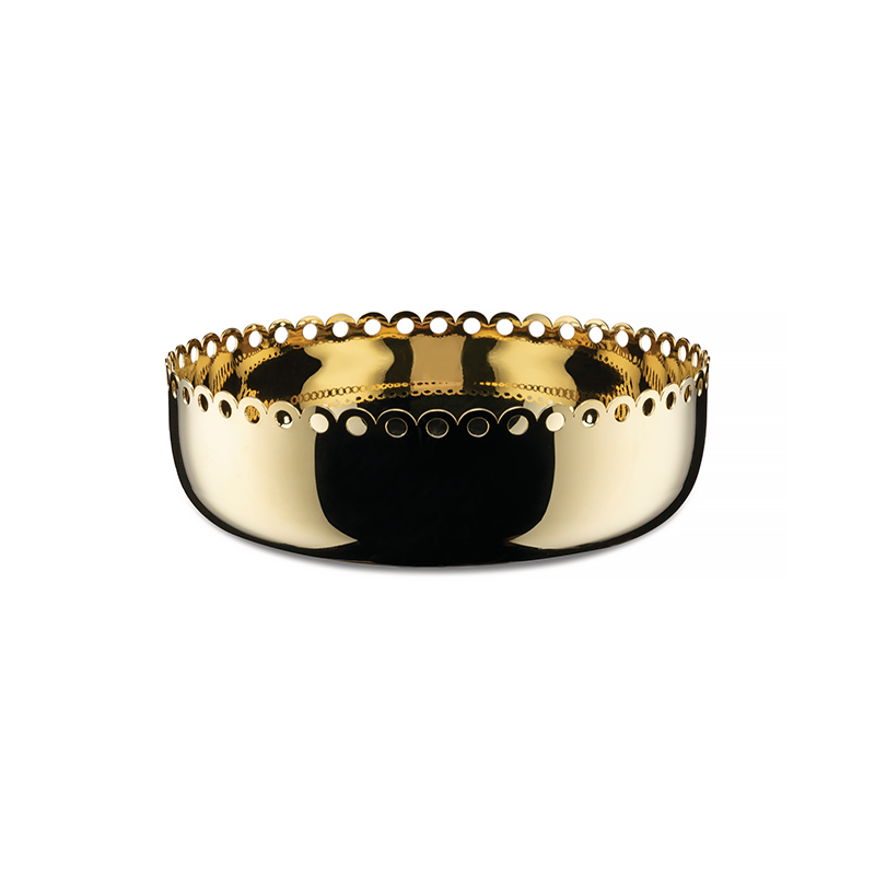 Cesta Redonda 21cm Bronce - Edges Cesta Redonda 21cm Bronce - Edges