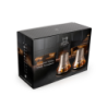 Coffret Duo Whisky + Base Metálica + Base Copos Basalto - Whisky Atmosphere