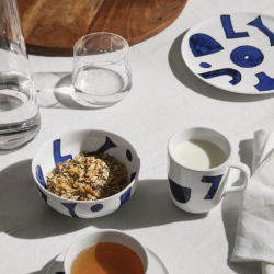 Set of 4 Dessert Plates - Yunokiware