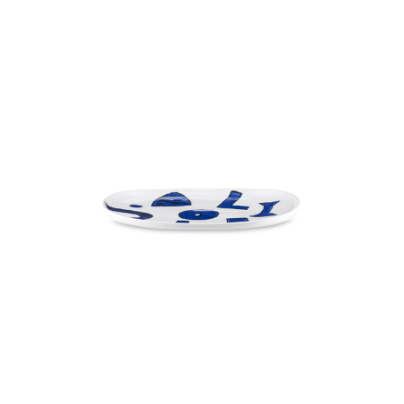 Oval Serving Plate 25cm - Yunokiware