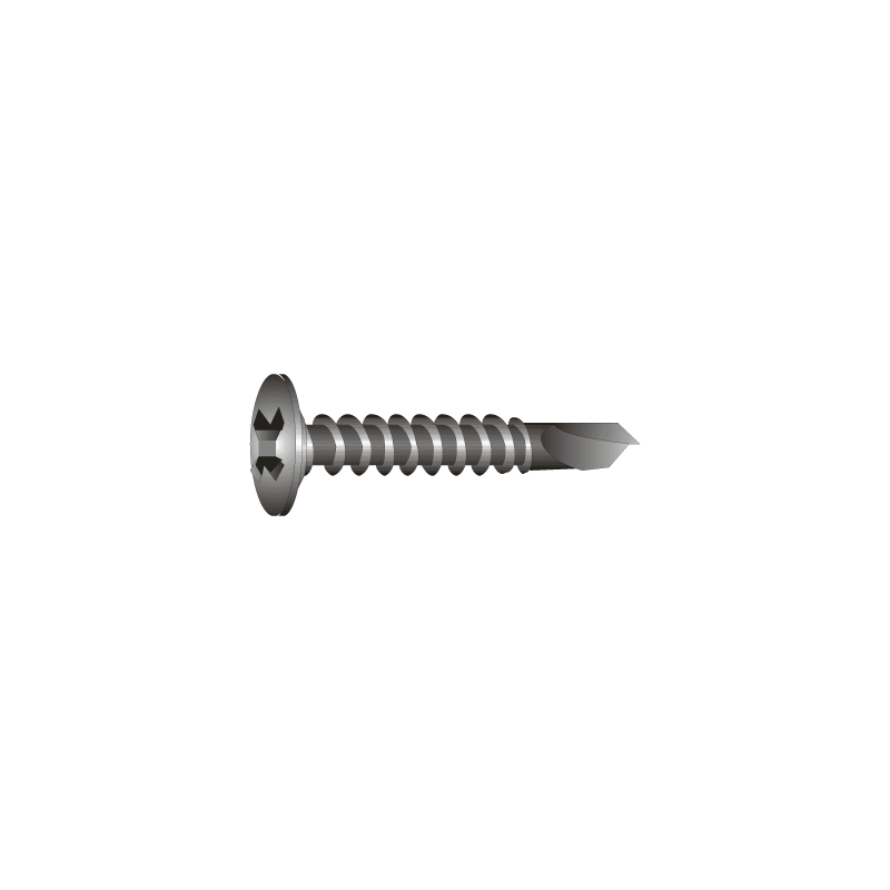 CHEMITOOL FASTENERS Philips Extra-Flat Self-Perfecting 4,2x14