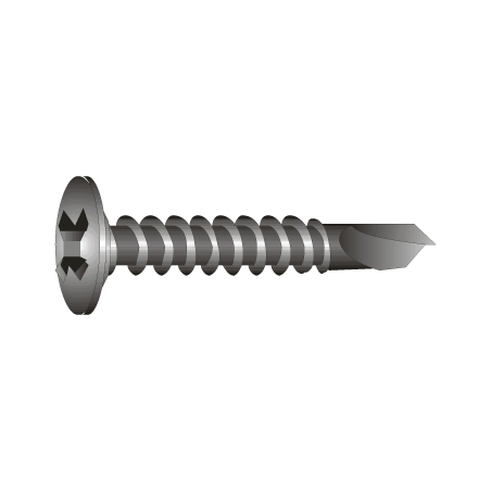 CHEMITOOL FASTENERS Philips Extra-Flat Self-Perfecting 4,2x14