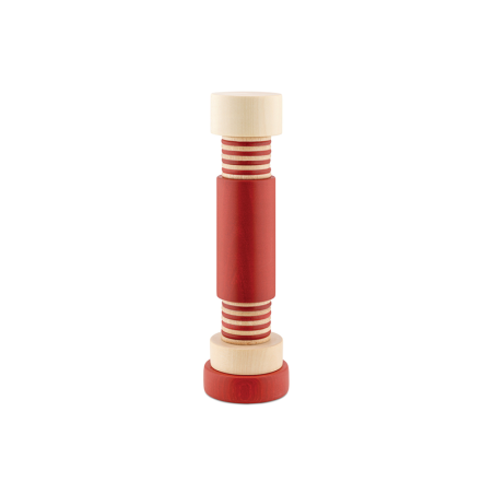 Molinillo de Sal, Pimienta o Especias Rojo - MP0251