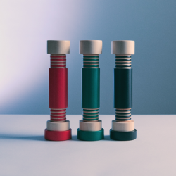 Salt, Pepper or Spice Mill Red - MP0251