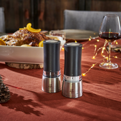 Electric Salt and Pepper Mill Set 16cm - Daman