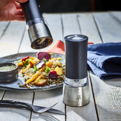 Electric Salt and Pepper Mill Set 16cm - Daman