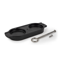 Base para Moinhos Cerâmica com Pega Preto - Linea