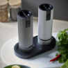 Bamboo Tray for Two Mills Black - Linea
