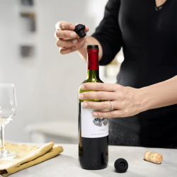 Wine & Sparkling Wine Vacuum Pump Manual Black - Preserve Duo