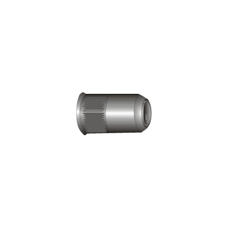 CHEMITOOL Rebit Nut Reduced Head LV 9202 M4 Passivated Stainless Steel