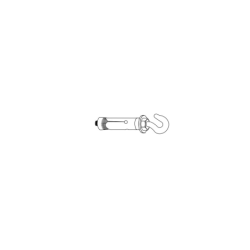 BUCHA CH GANCHO M8 INOX A2