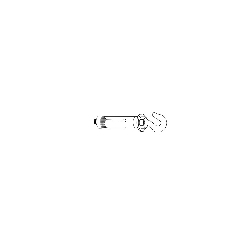 Bucha CH Gancho M8 INOX A2 CHEMITOOL FASTENERS Bucha CH Gancho M8 INOX A2 CHEMITOOL FASTENERS