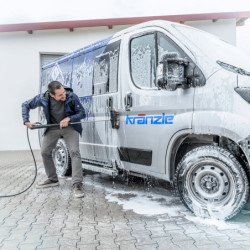 KRAENZLE 128060 Crosswise Washing Brush with Tube 400mm D12