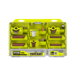 Juego de 120 Racores Rotativos RAR800K-120 RYOBI