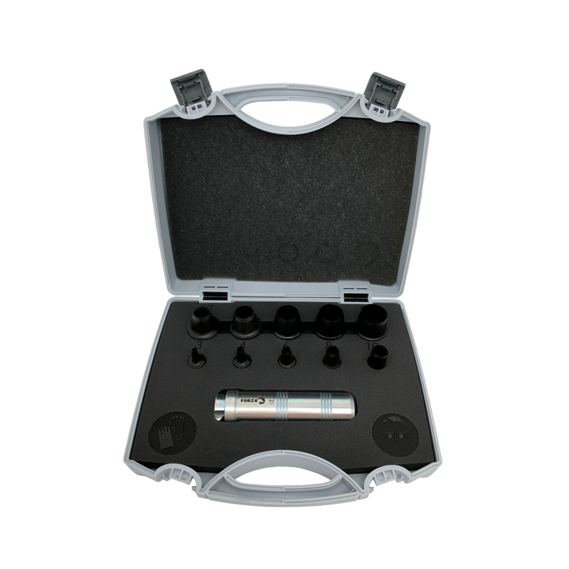 Conjunto de Punções Intercambiáveis de 3 a 20mm FORZA Conjunto de Punções Intercambiáveis de 3 a 20mm FORZA