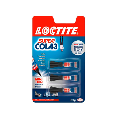 LOCTITE SUPER COLA 3 - MINI TRIO