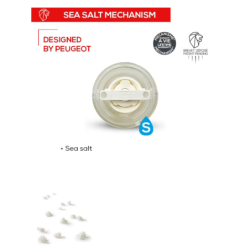Molinillo de Sal Húmeda 14cm Blanco - Molène Z