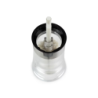 Wet Salt Mill 14cm Transparent - Oslo