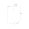 Mueble Consola de Juegos Blanco - Tower