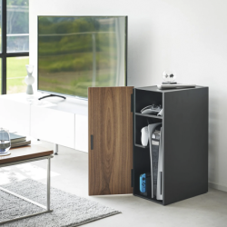 Game Console Organizer Black - Tower