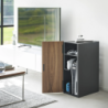 Game Console Organizer Black - Tower