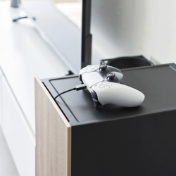 Game Console Organizer Black - Tower