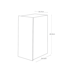 Mueble Consola de Juegos Negro - Tower