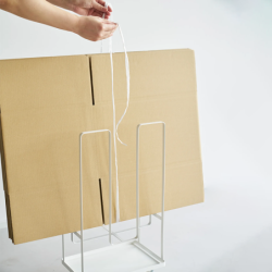 TOWER CARDBOARD ORGANIZER WH