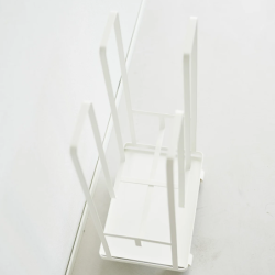 Cardboard Organizer White - Tower