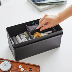 TOWER SEWING BOX BK