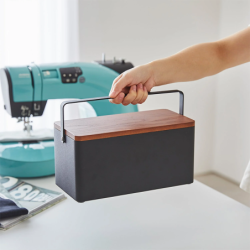 Sewing Box Black - Tower