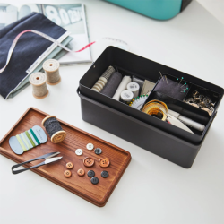 Sewing Box Black - Tower