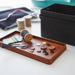 TOWER SEWING BOX BK