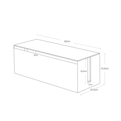 WEB CABLE BOX WH