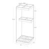 SMART UMBRELLA STAND WH