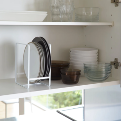 TOWER DISH ORGANISER WH