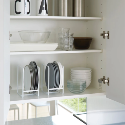 TOWER DISH ORGANISER WH