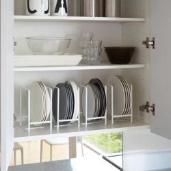 TOWER DISH ORGANISER WH