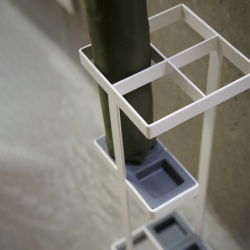 TOWER UMBRELLA STAND WH