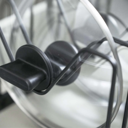 Extendable Pot Lid and Pan Holder Black - Tower