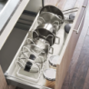 TOWER EXTENDABLE LID & PAN HOLDER WH