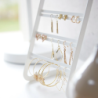 TOWER EARRING STAND WH