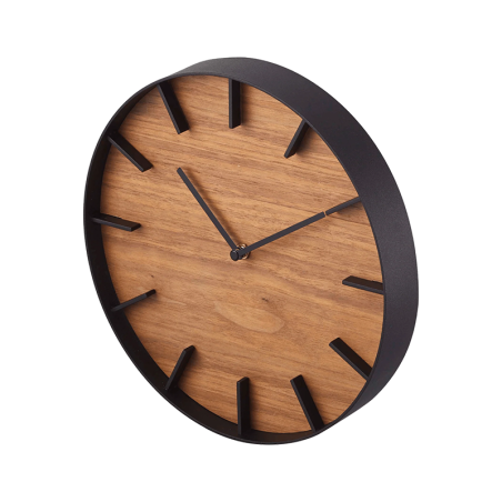 RIN WALL CLOCK BK