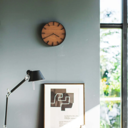 RIN WALL CLOCK BK