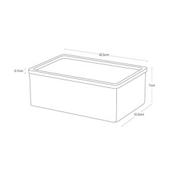 Caja para Accesorios Blanco - Rin