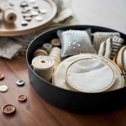 Storage Case With Lid Round - Rin