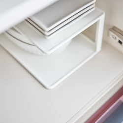 Rectangular Dish Rack White - Tower
