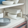 TOWER RECTANGULAR DISH RACK WH