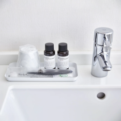 TOWER AMENITY TRAY L WH